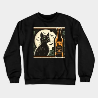 Halloween Cat #1 Crewneck Sweatshirt